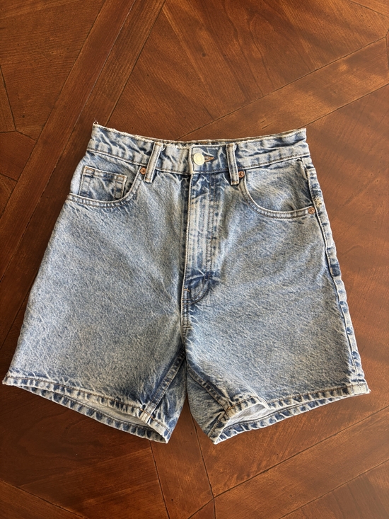 Zara Pants - Zara Light Blue High-Rise Denim Shorts